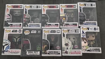 Star Wars Funko Pop Lot