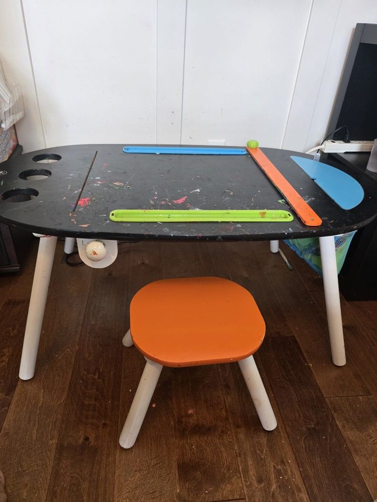 Art Table For Toddler