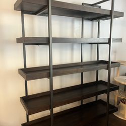 Starmore 76" Bookcase with 5 Shelves