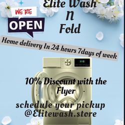 Elite Wash and Fold