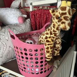 A Basket Of Beanie Babies