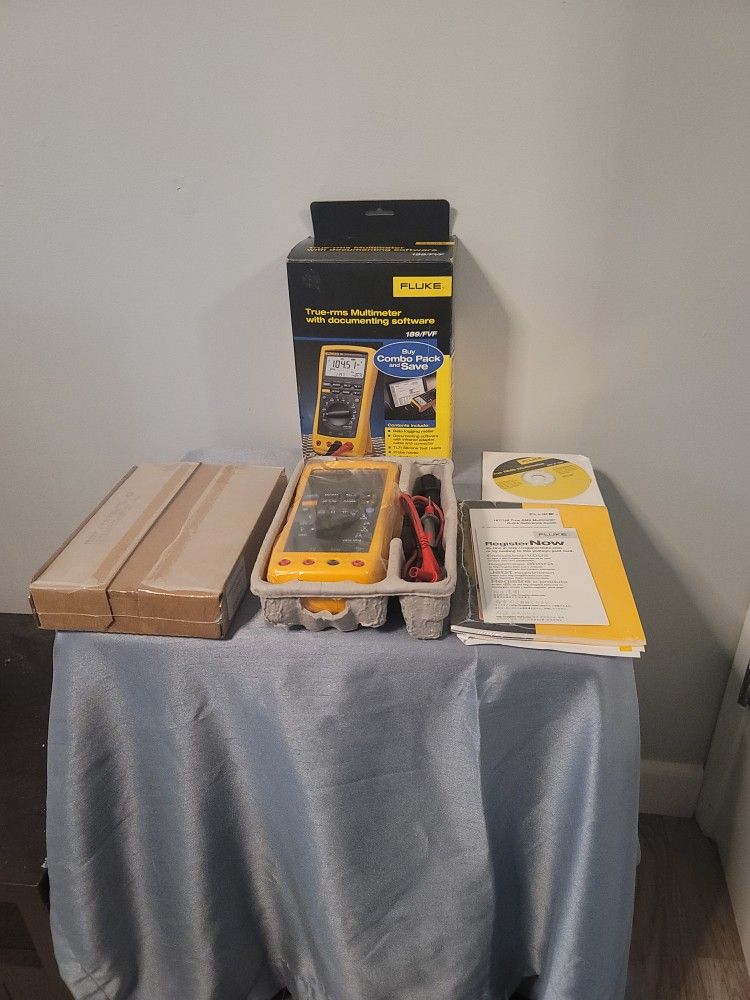 Fluke 189/FVF True-rms Multimeter With Documenting Software