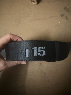 Nylon Cam-Buckle Lashing Strap – Black Tie-Down Strap (~10 ft)
