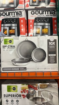 GreenPan Spectra Diamond 3-piece Frypan Set