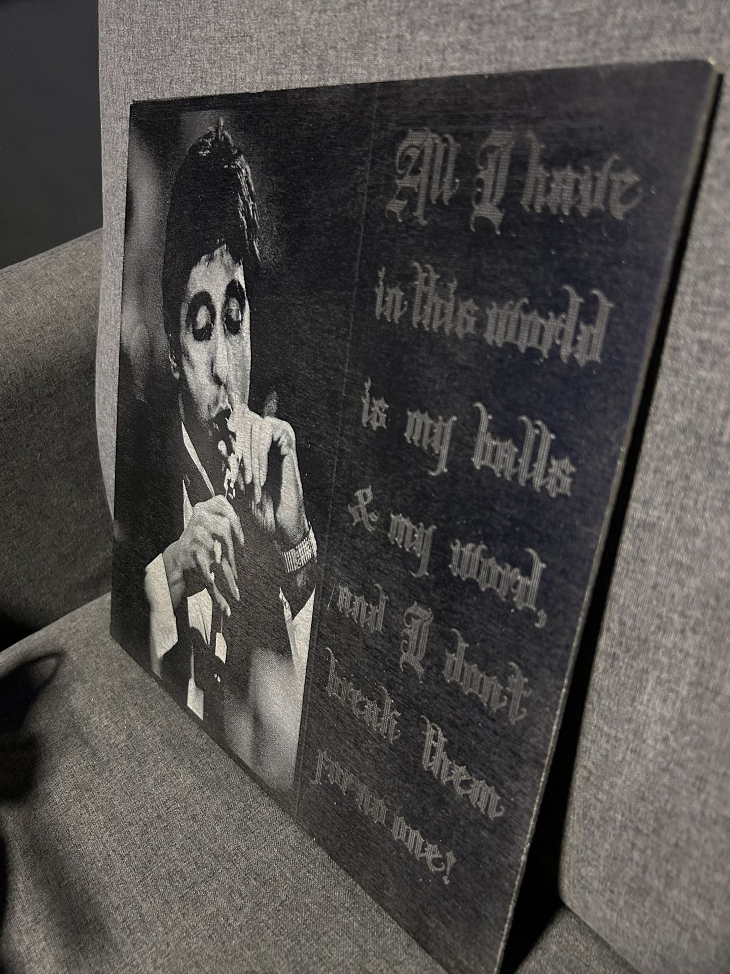 Scarface Custom Engraving for Sale in Hesperia, CA - OfferUp