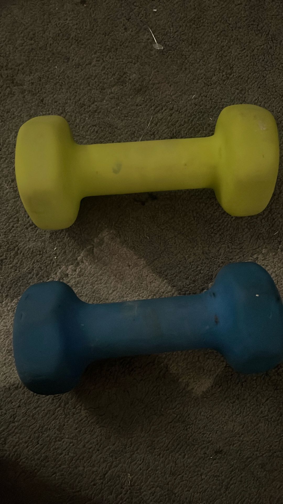 5lb Weights ( Green & Blue )