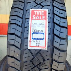 265/70/18 General Grabbers Tire Set
