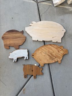 Pig wood board
