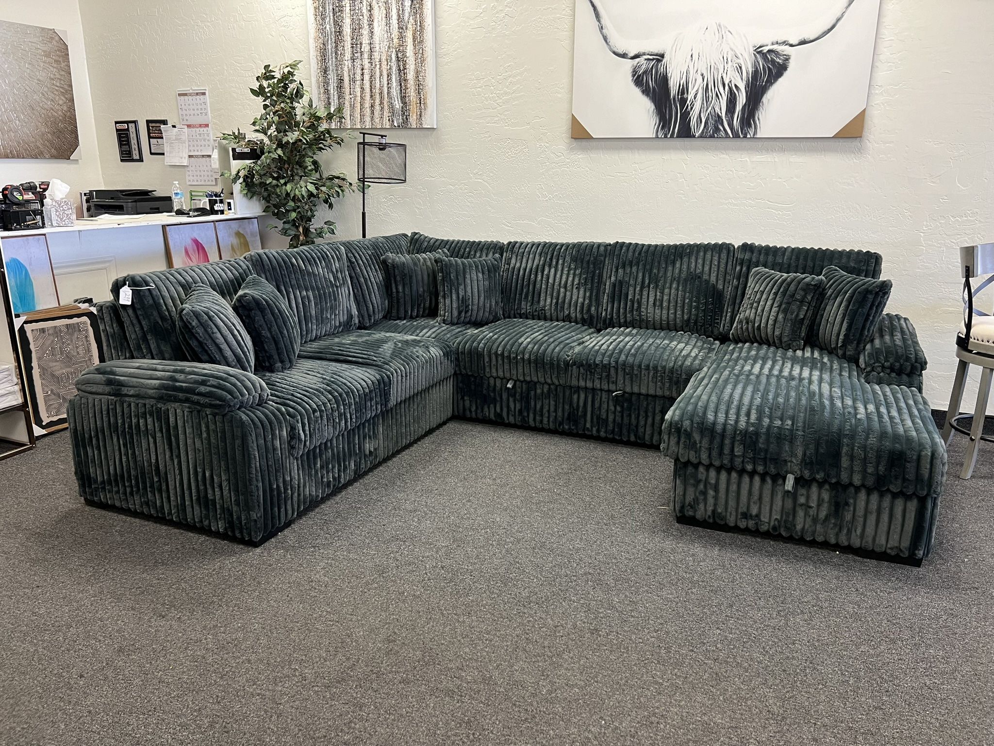 Sleeper Sectional With Storage