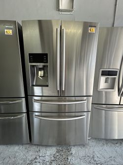 SAMSUNG 36” FRENCH DOOR REFRIGERATOR (NO ICE)