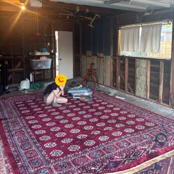 Large Red Rug