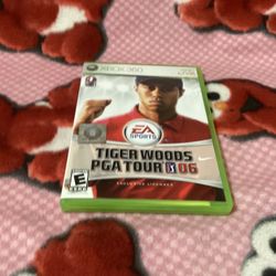 Xbox 360 Tiger Woods PGA Tour 06 Video Game 