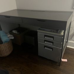 Dark Grey Desk (Desk Only)