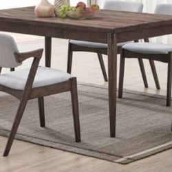 7 Piece Dining Set - Rectangle Table With 6 Chairs