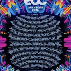 EDC - Two General Admission Tickets And Two Shuttle Passes