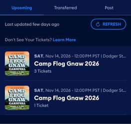 (1) Camp Flog Gnaw Wristband [GA]