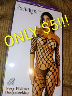 Womens fishnet Bodysuit body stockings lingerie