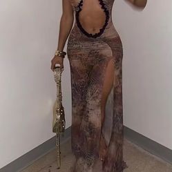 Mesh Sexy Dress