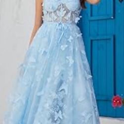 Nuevo Vestido Mariposas 