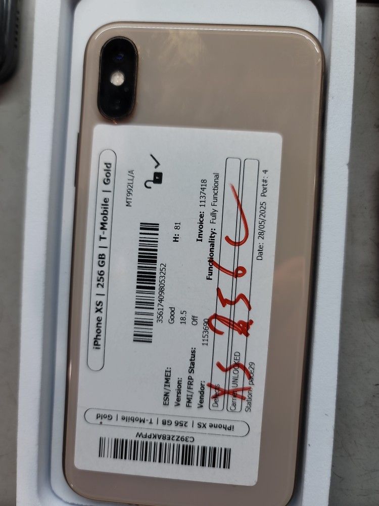 Iphone XS 256gb, Unlocked