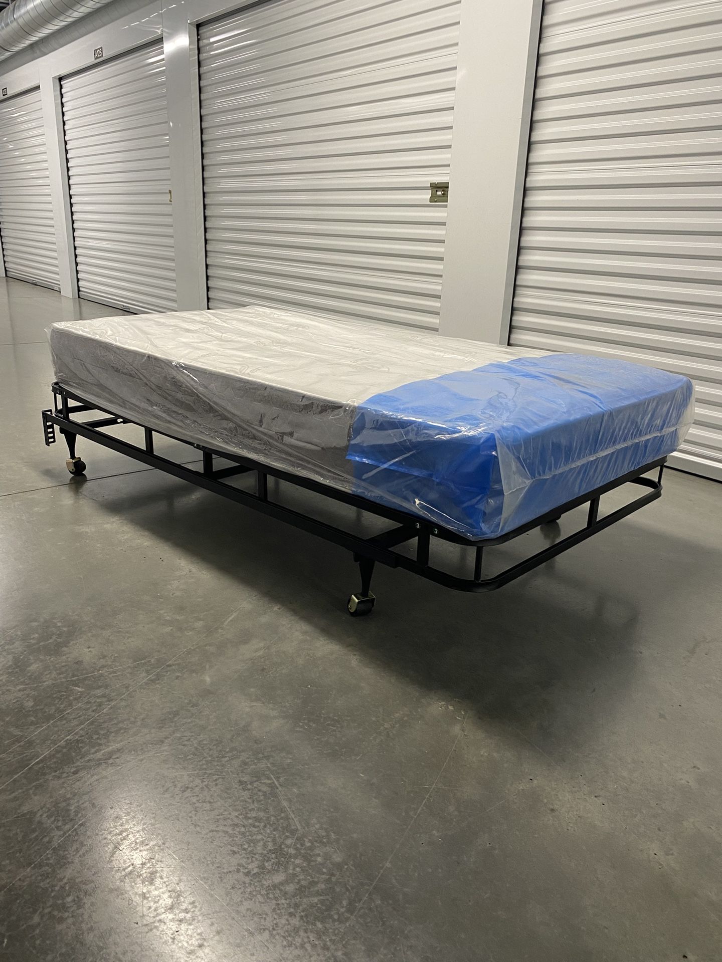Twin Bed Frame With Mattress 