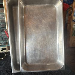 Stainless steel pans