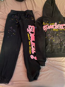 Black spider outfit full set
