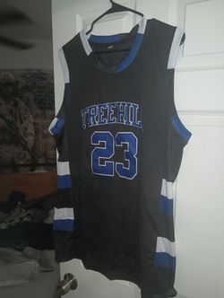 Men's XL One Tree Hill Lucas Scott Stitched Basketball Jersey