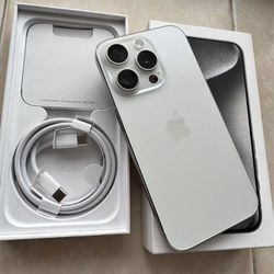 Apple IPhone 15 Pro 128gb  Unlocked, FREE Smartwach/ Headphones. Pay $1 Today Rest in payments. NO CREDIT NEEDED FINANCING