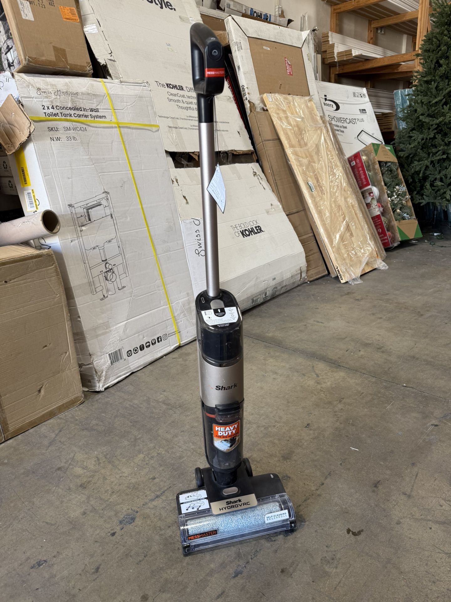 Shark HydroVac MessMaster 3-in-1 Cleaner Bagless, Cordless, Washable Filter, Stick Vacuum 