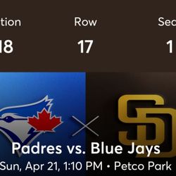 Padres Vs Blue Jays