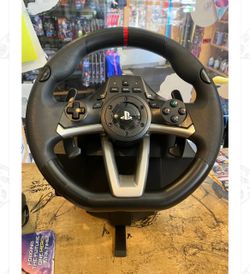 PS4 wheel and pedals 80 obo