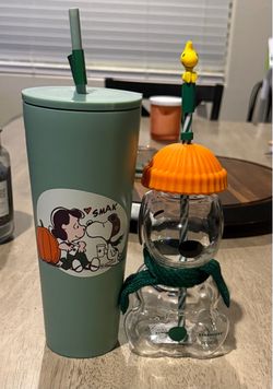 Starbucks Peanuts Snoopy Cup Set