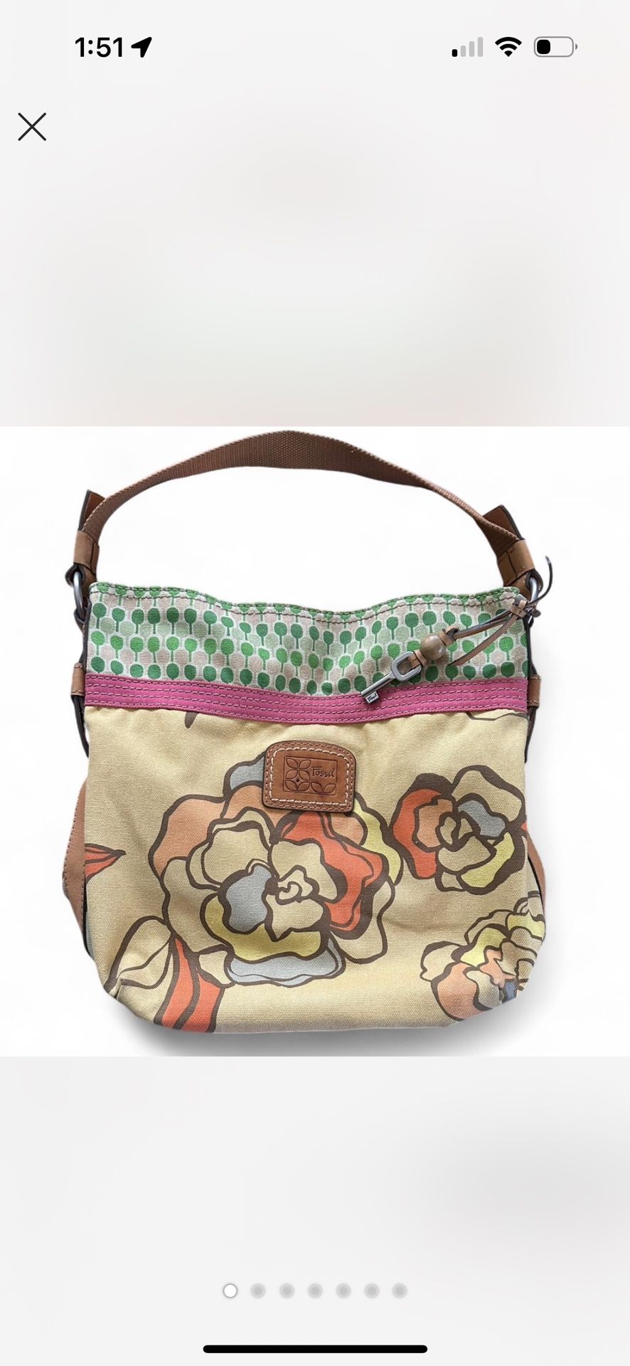 Fossil Hobo Bag