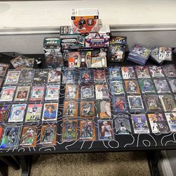Sports Card Lot -Prizm/Donruss/Patches/Autos/Numbered