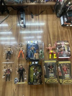Wwe Wwf Aew Elite Unrivaled Figures 