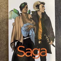 Saga vol 1 TPB Brian K Vaughn NEW