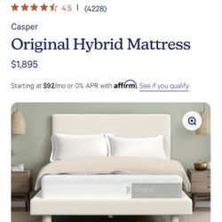 Casper King Original H 