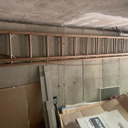 28 FT Wooden Ladder