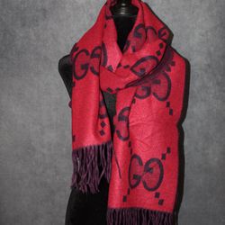 Gucci Scarf Red /Bordeaux 