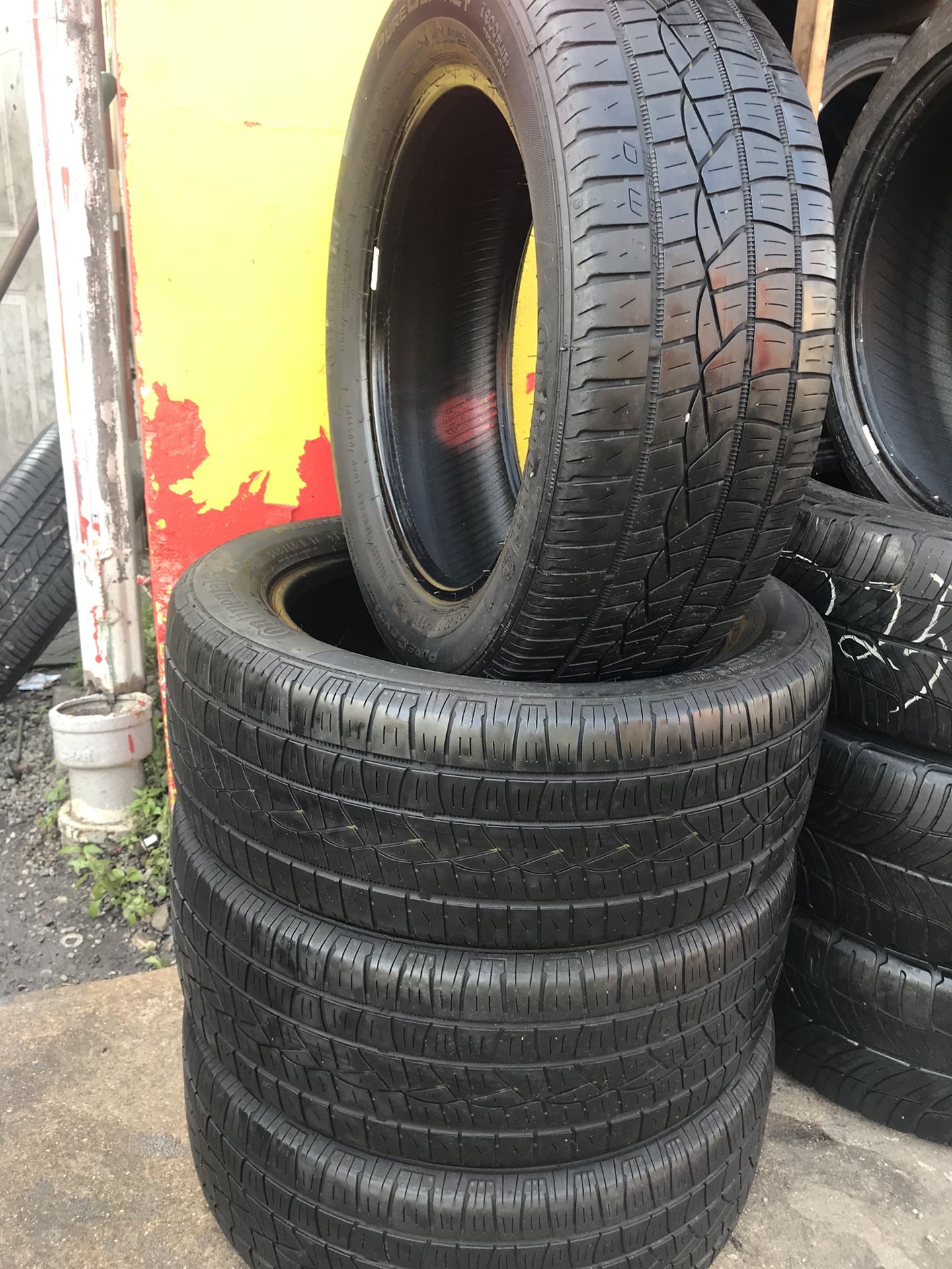 205/55/16 Used tires FREE installation
