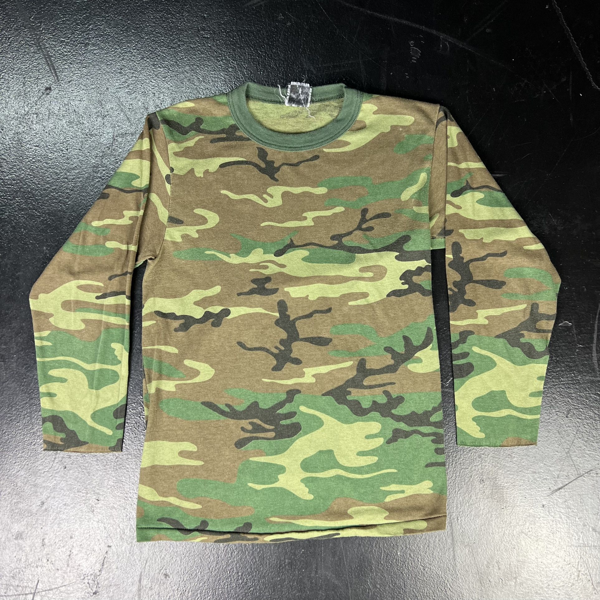 Vintage Camo Long Sleeve Shirt