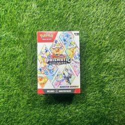 2025 Pokemon Scarlet & Violet ‘Prismatic Evolutions Booster Bundle’ 