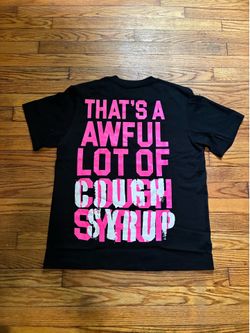 Drankenstein “That’s an Awful Lot of Cough Syrup” Graphic Tee – Black