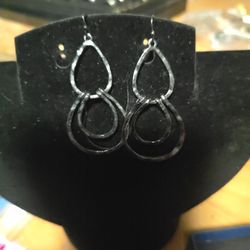 2 1/2 Inch Stainless Steel Dangle Earrings 