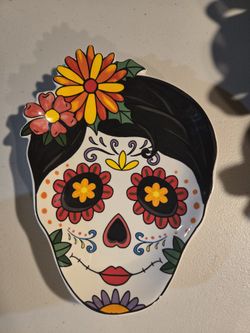 Day of the Dead plate