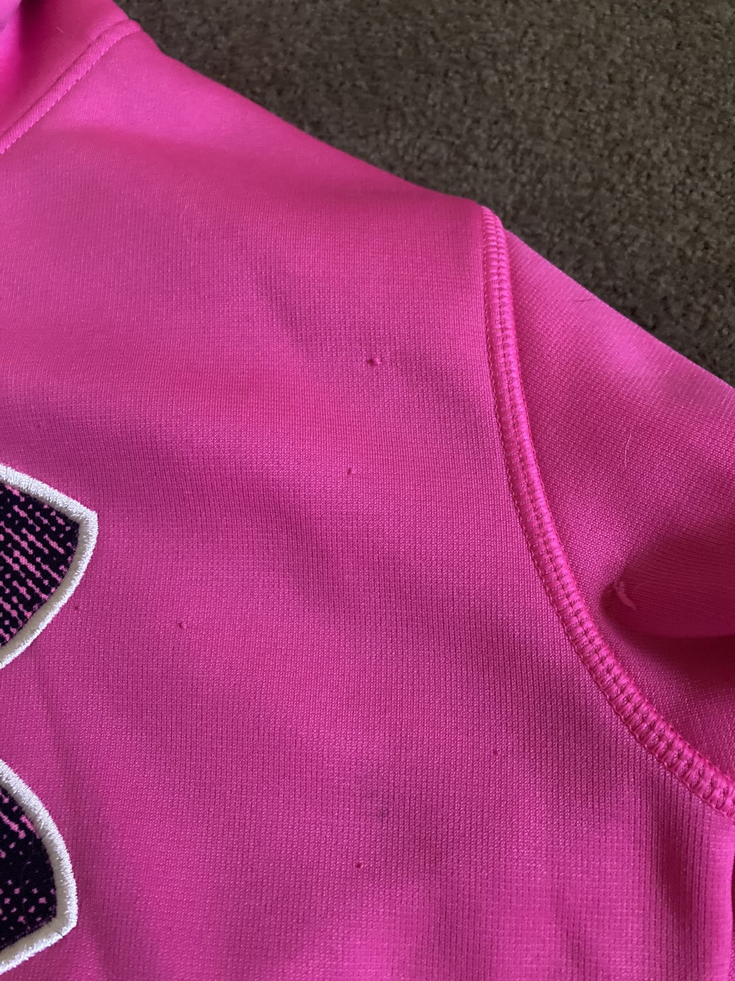 Pink Under Armor Hoodie