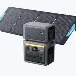 Anker SOLIX C1000 + Expansion Battery + 200W Solar Panel