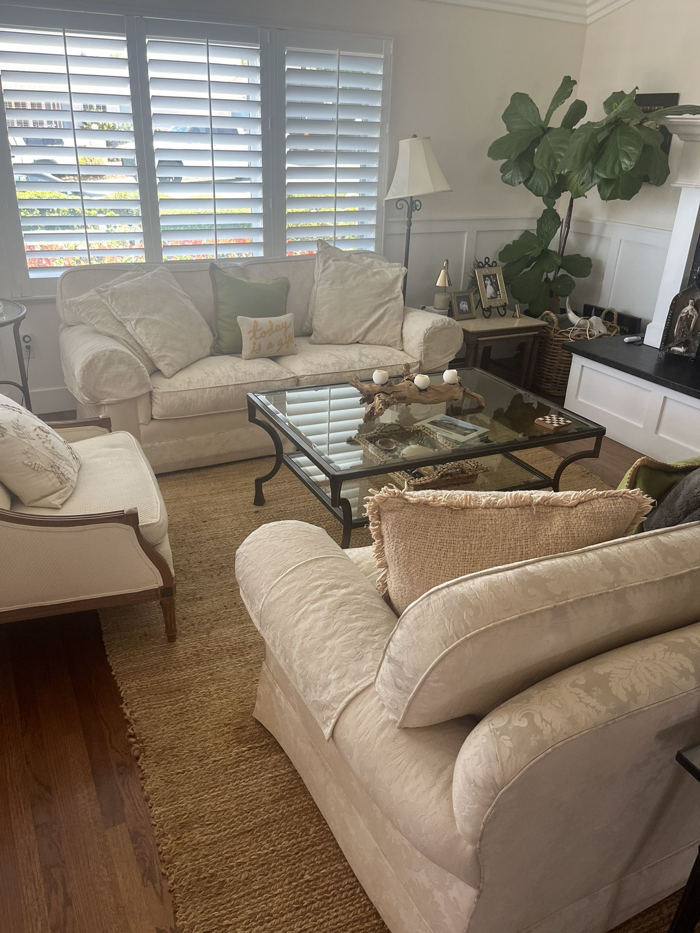 2 Identical Sofas
