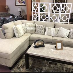 Beautiful Beige Couch